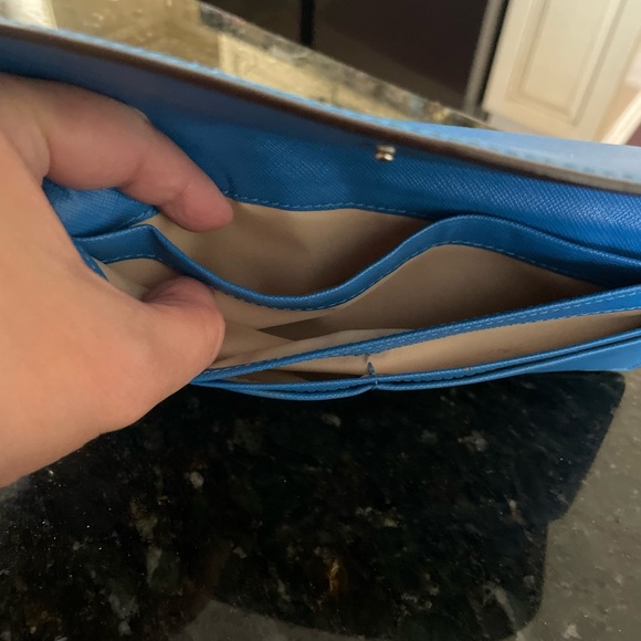 Coach Women's Wallet in Vibrant Blue - Picture 7 of 9